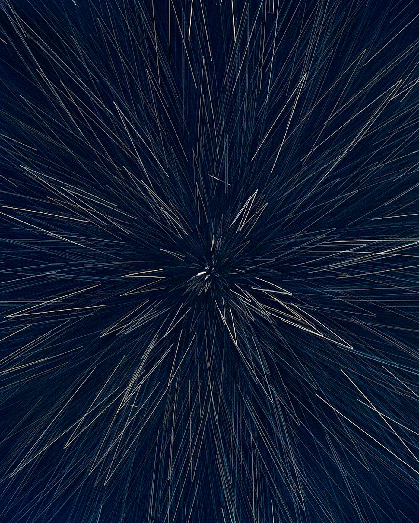 James Nizam Abstract Photograph - "Drawing With Starlight (Apex), " Contemporary, Conceptual, Abstract, Photography