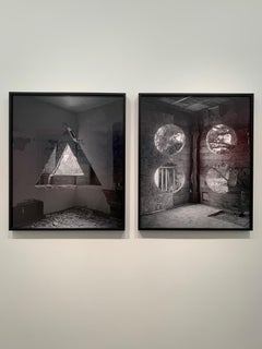 Four Circles, Contemporary, Conceptual, Black and White Photography