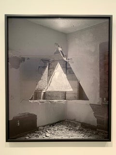 Two Triangles, Contemporary, Conceptual, Black and White Photography