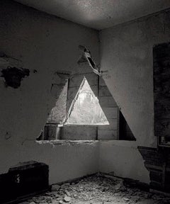 Two Triangles, Contemporary, Conceptual, Black and White Photography