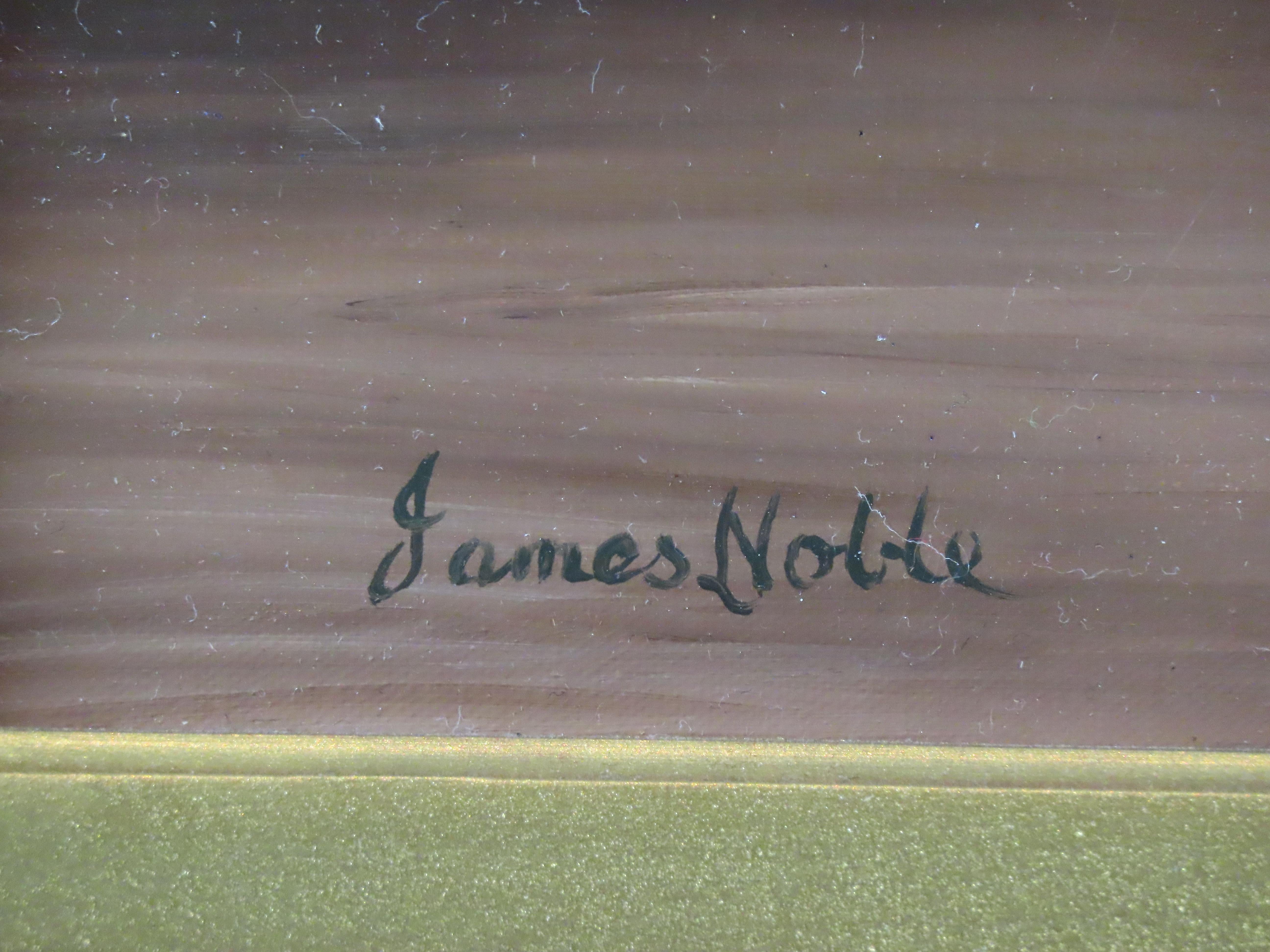 Original Ölgemälde auf Leinwand, James Noble. 