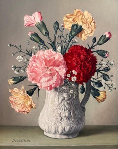 Carnations in a Cupid Jug