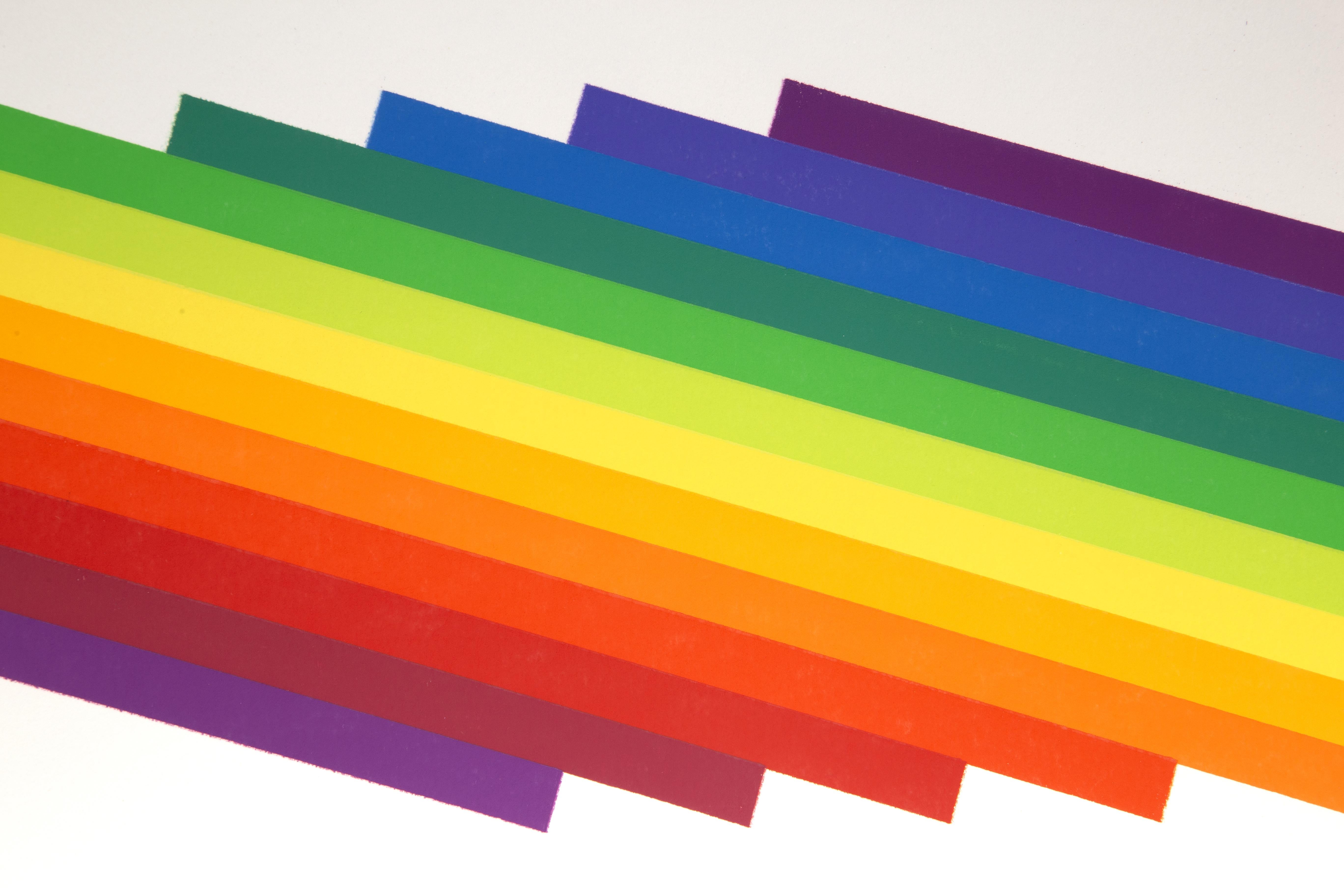 Spectral Image IV, Rainbow OP Art de James Norman en vente 1