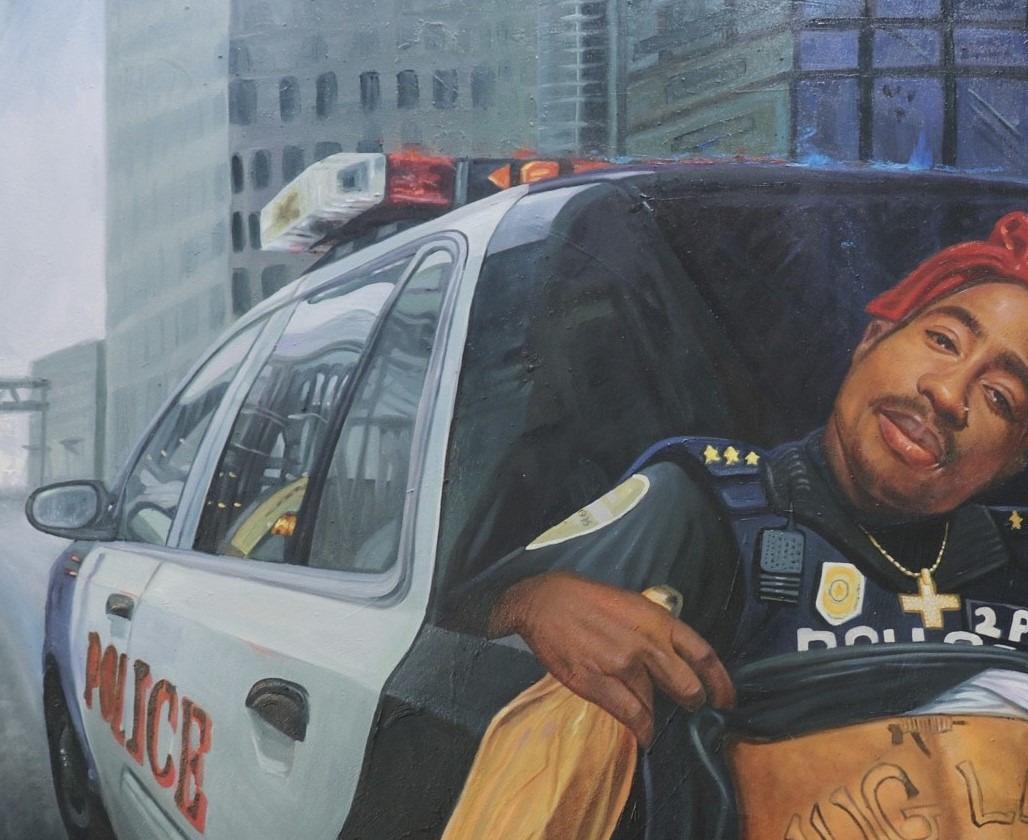2Pac und Snoop  – Painting von James Ogamba Tochukwu