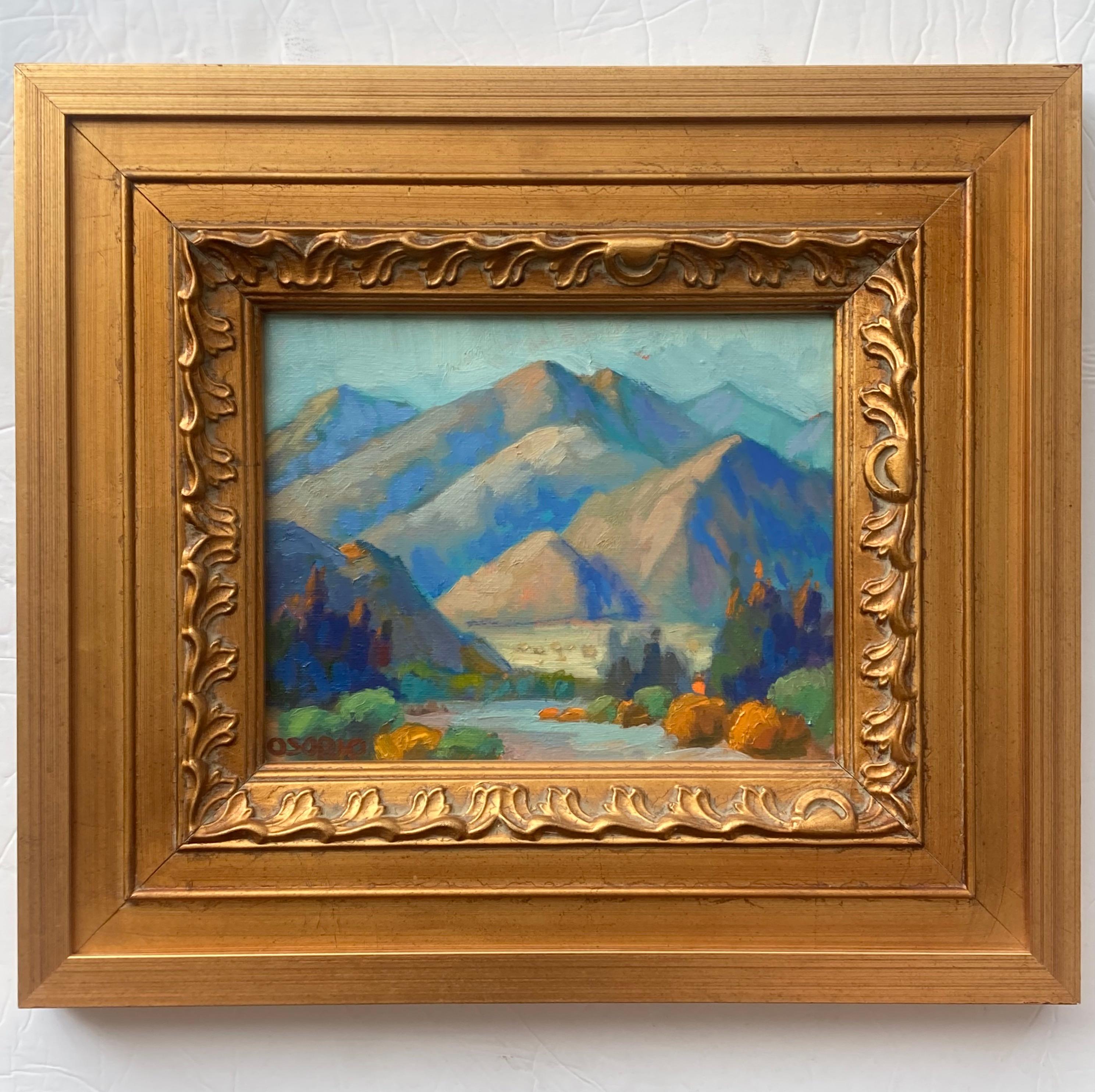 James Osorio . landscape /plein air oil painting , California , signed In Good Condition In Los Angeles, CA