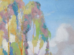 Eucalyptus Trees, Vertical Landscape