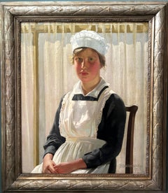 James P. Barraclough, Retrato de una joven, exposición de la Royal Academy