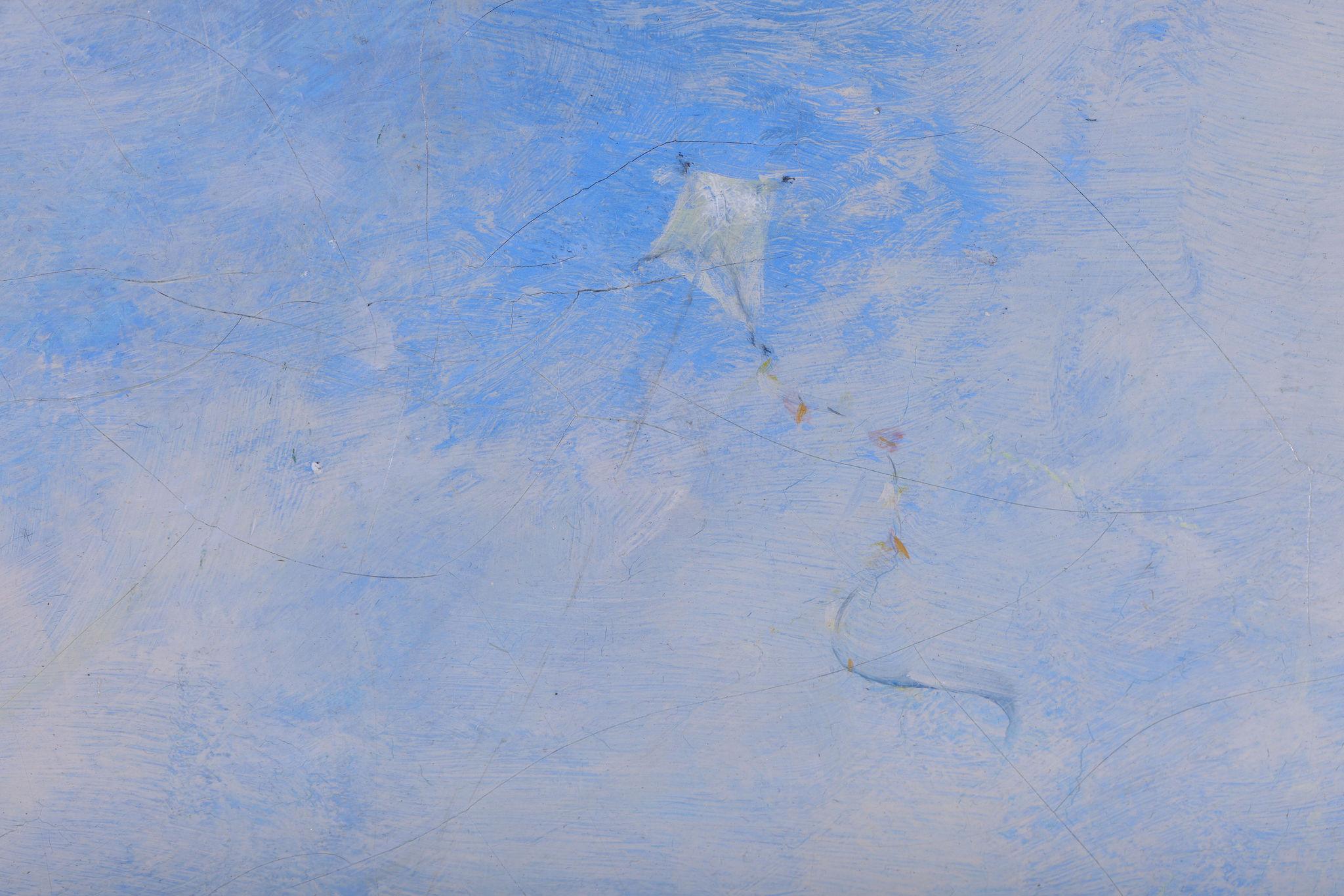 The Kite - Impressionnisme Painting par James Paterson