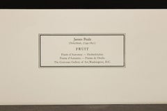 Affiche sur les fruits. 1956, New York Graphic Society, Ltd. Imprimé en Suisse