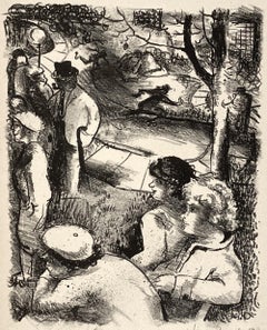James Penney, Central Park (NYC) (Also titled Park -- Spring)