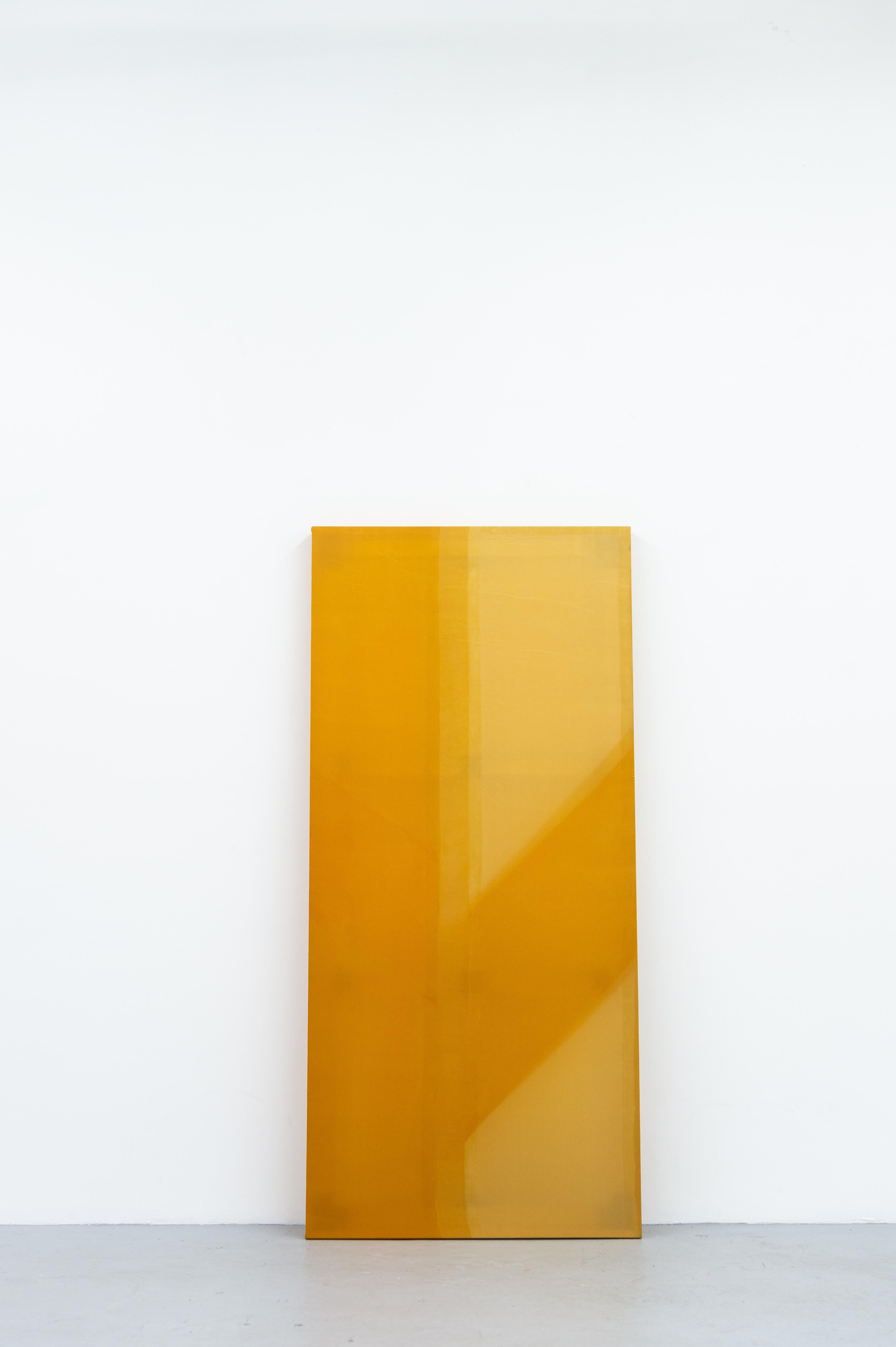 "Stack No. 1", Abstract Conceptual Painting - Mixed Media Art by James Perkins