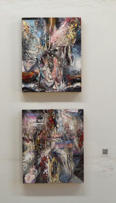 VARIAZIONE 1 - Pittura astratta testurizzata