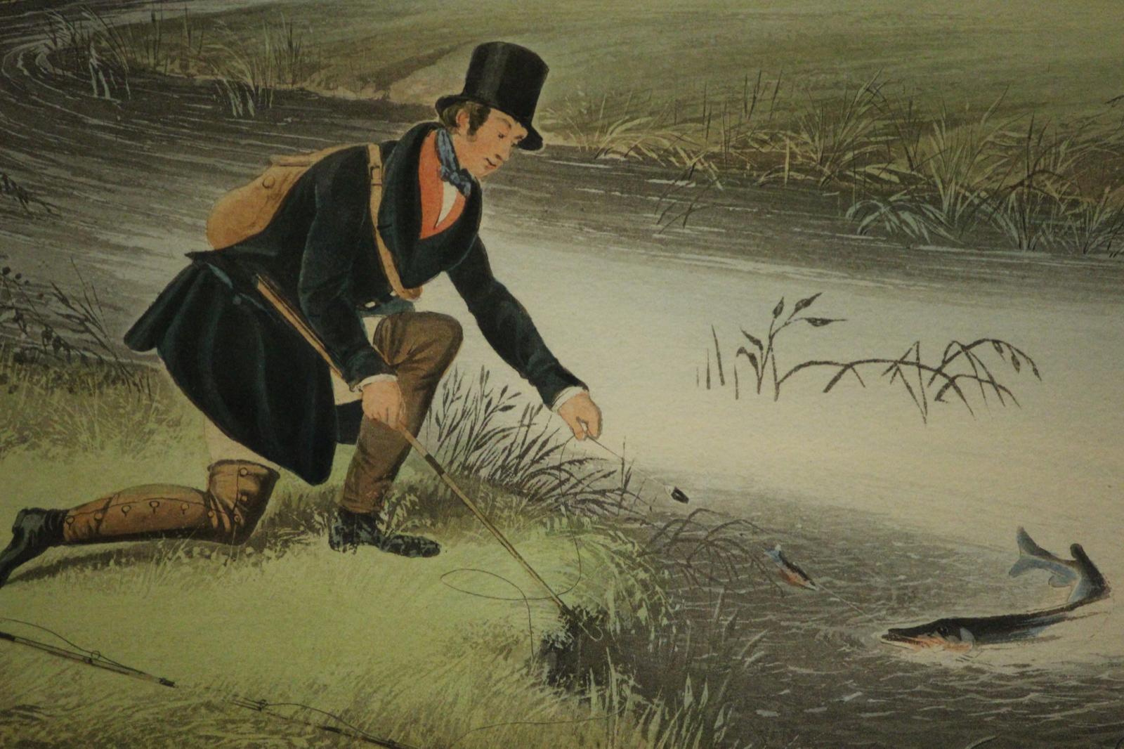 Classic hand-coloured litho by James Pollard (1792-1867) entitled 