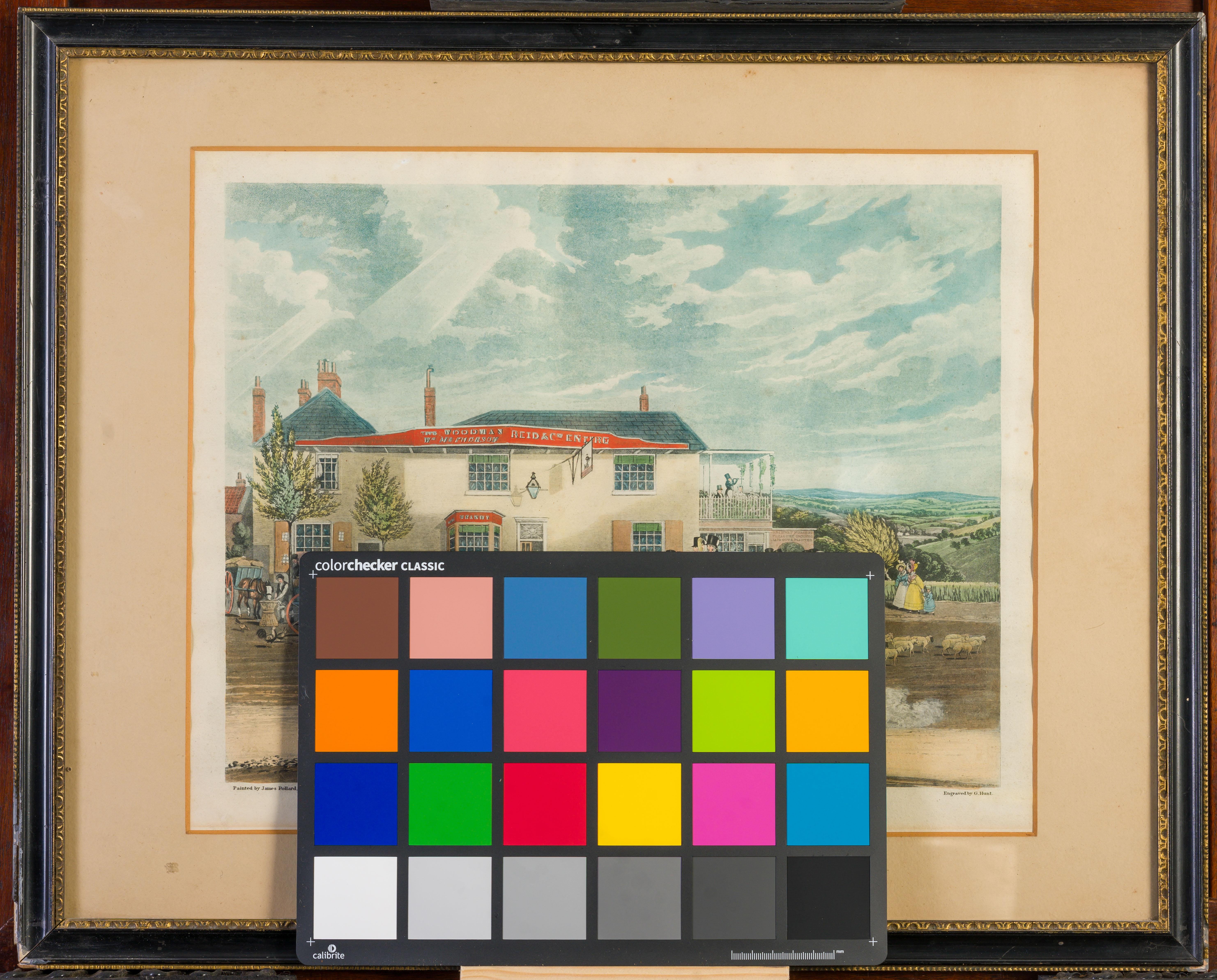 James Pollard, 1892-1867, era un pittore, acquerellista e incisore inglese il cui talento artistico consisteva nella rappresentazione di scene di allenamento, caccia, pesca e corse di cavalli. È famoso per le sue immagini di scene di viaggio in