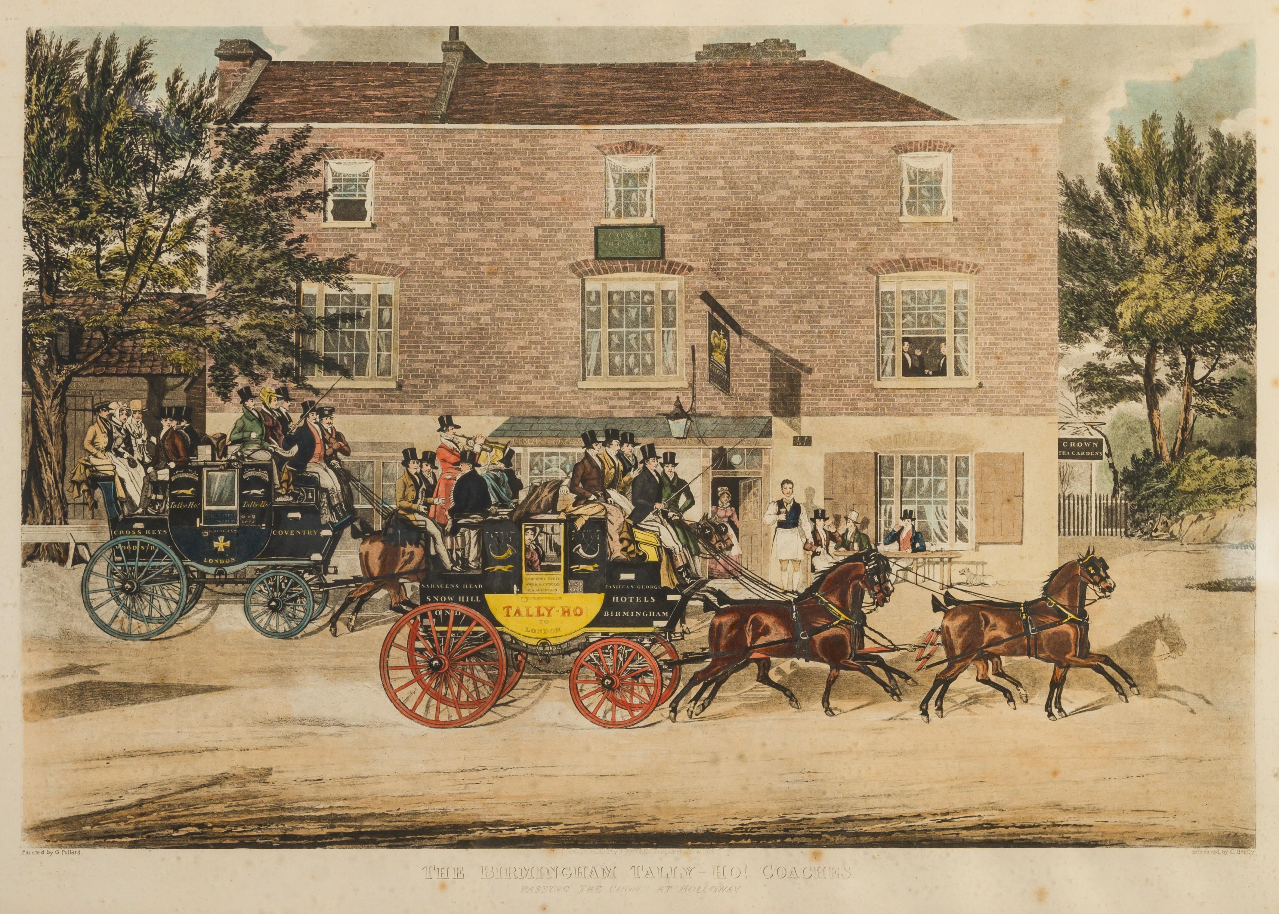 Una vista su Highgate Road e sulla carrozza Tally Ho di Birmingham in vendita 3