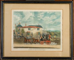 Antique A View on the Highgate Road and The Birmingham Tally Ho Coach