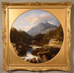 Oil Painting by James Poole "Near Capil Curig North Wales"