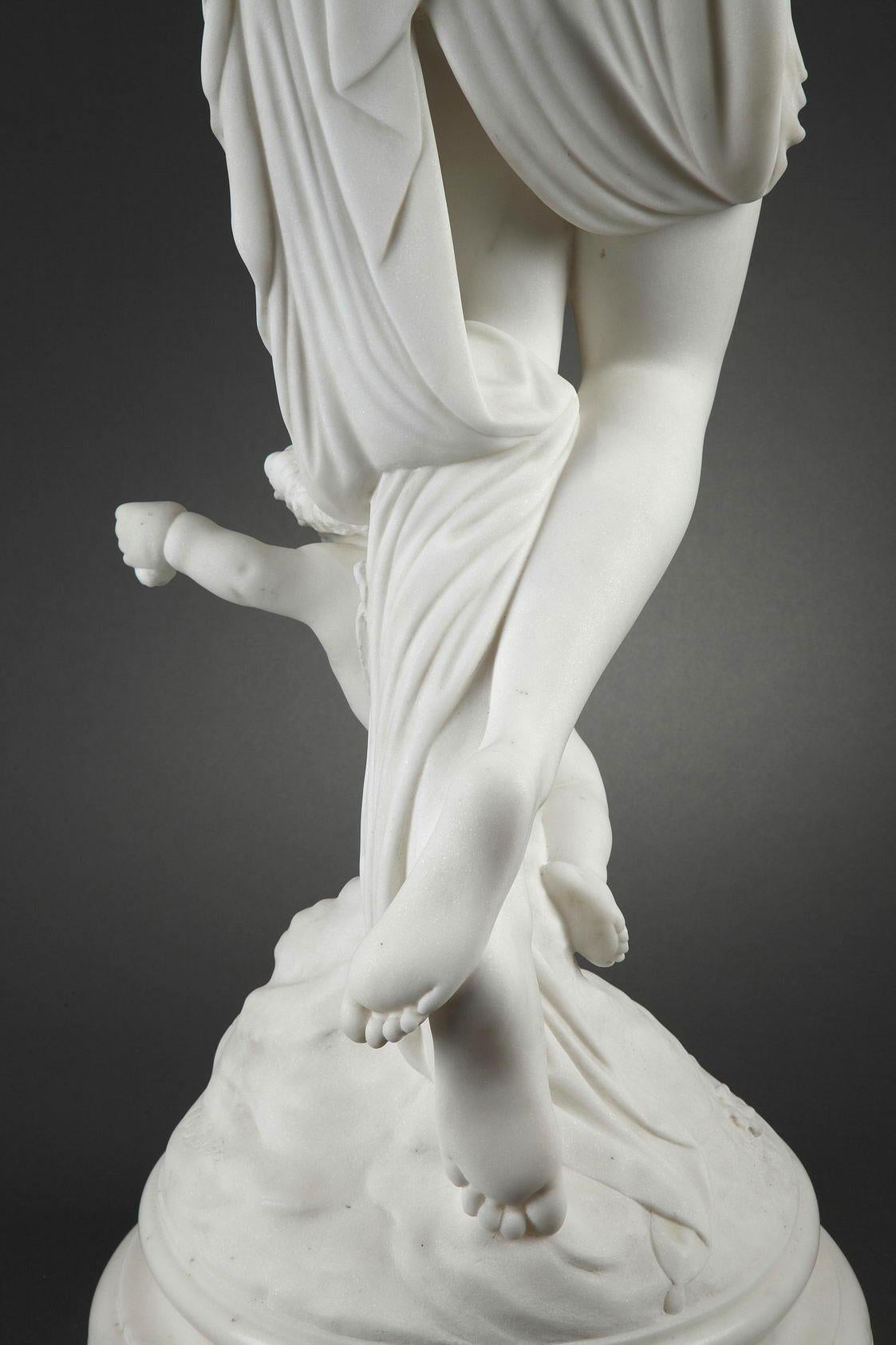 Daytime, marble sculpture For Sale 4