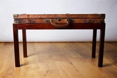 James Purdey & Sons, London, Leather, Oak and Brass-Mounted Gun Case