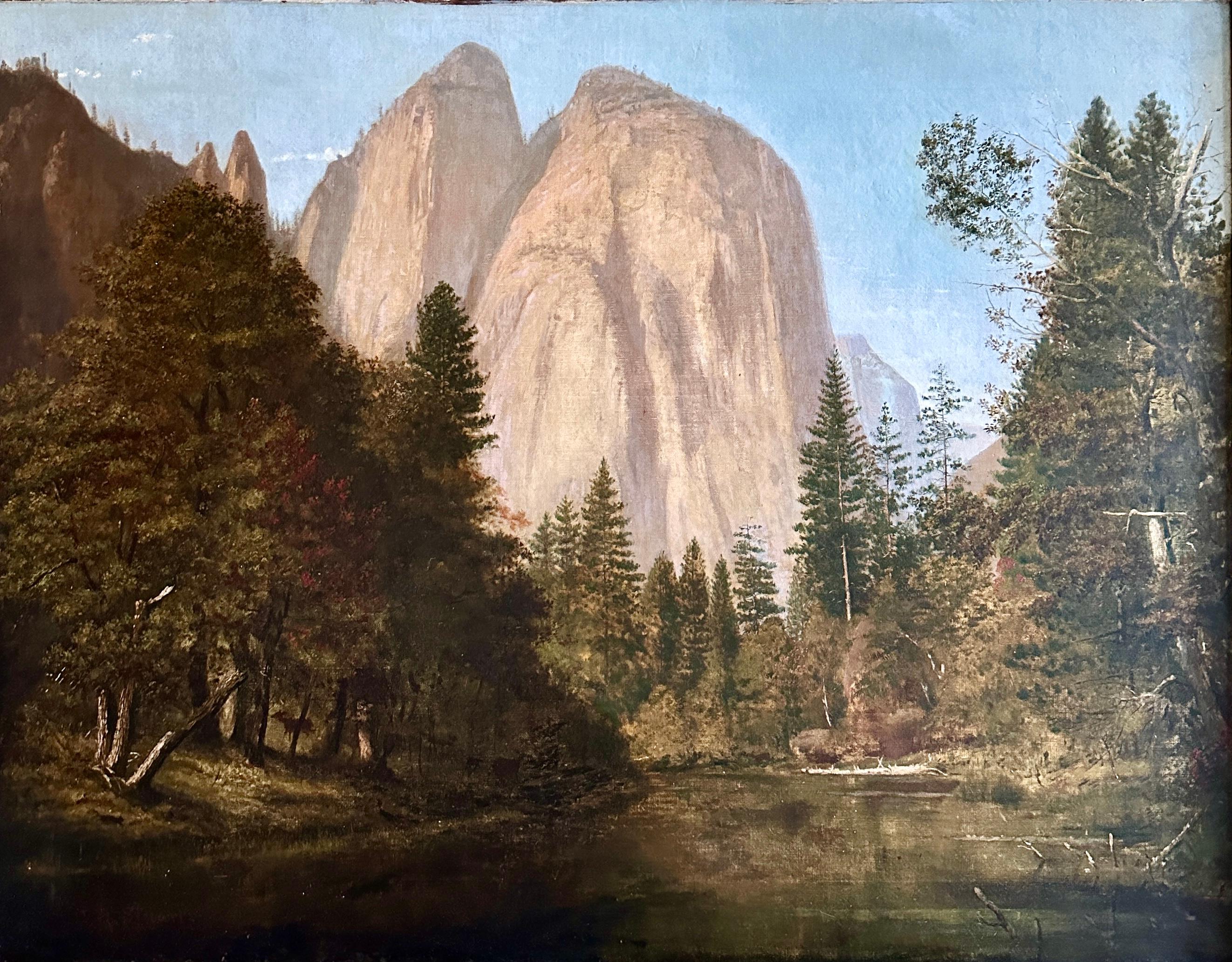Landscape Painting James Reeve Stuart - El Capitain