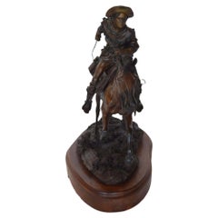 James Regimbal Bronze "Pony Express" Sculpture