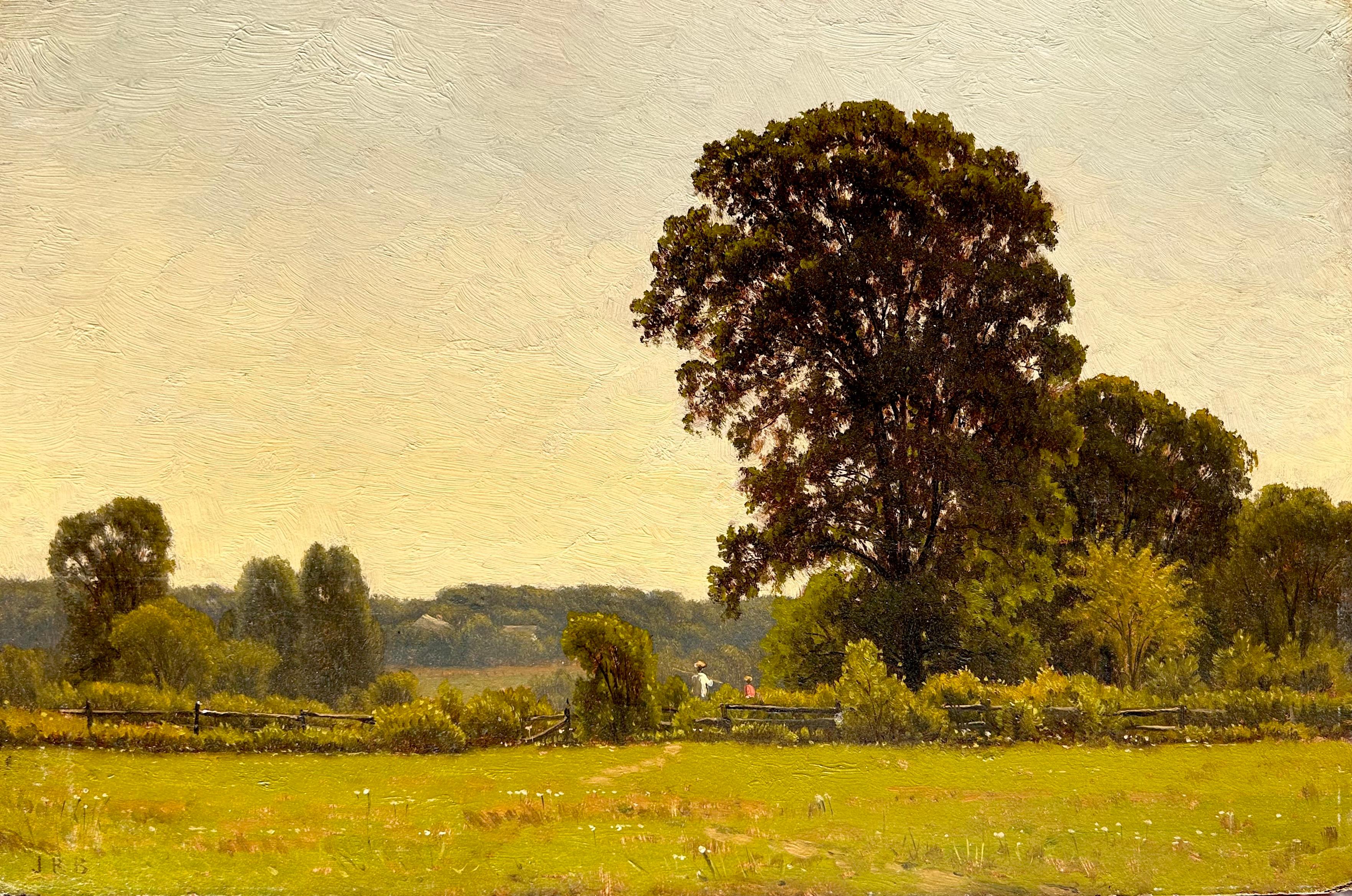 James Renwick Brevoort (1832-1918) fue un influyente paisajista estadounidense asociado a la Escuela del río Hudson, un movimiento artístico de mediados del siglo XIX conocido por su representación romántica del paisaje estadounidense. La obra de