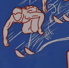 'Join the Oxford University Ski Club', 1934/35 Varsity poster by James Riddell