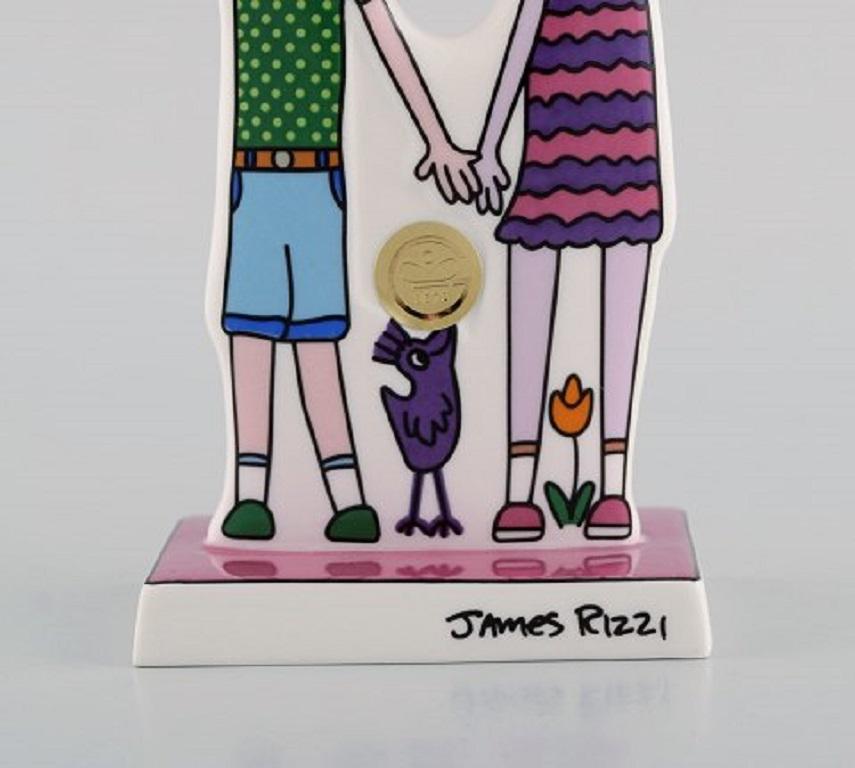 Modern James Rizzi, for Goebel. Pop Art Porcelain Figure, 21st Century