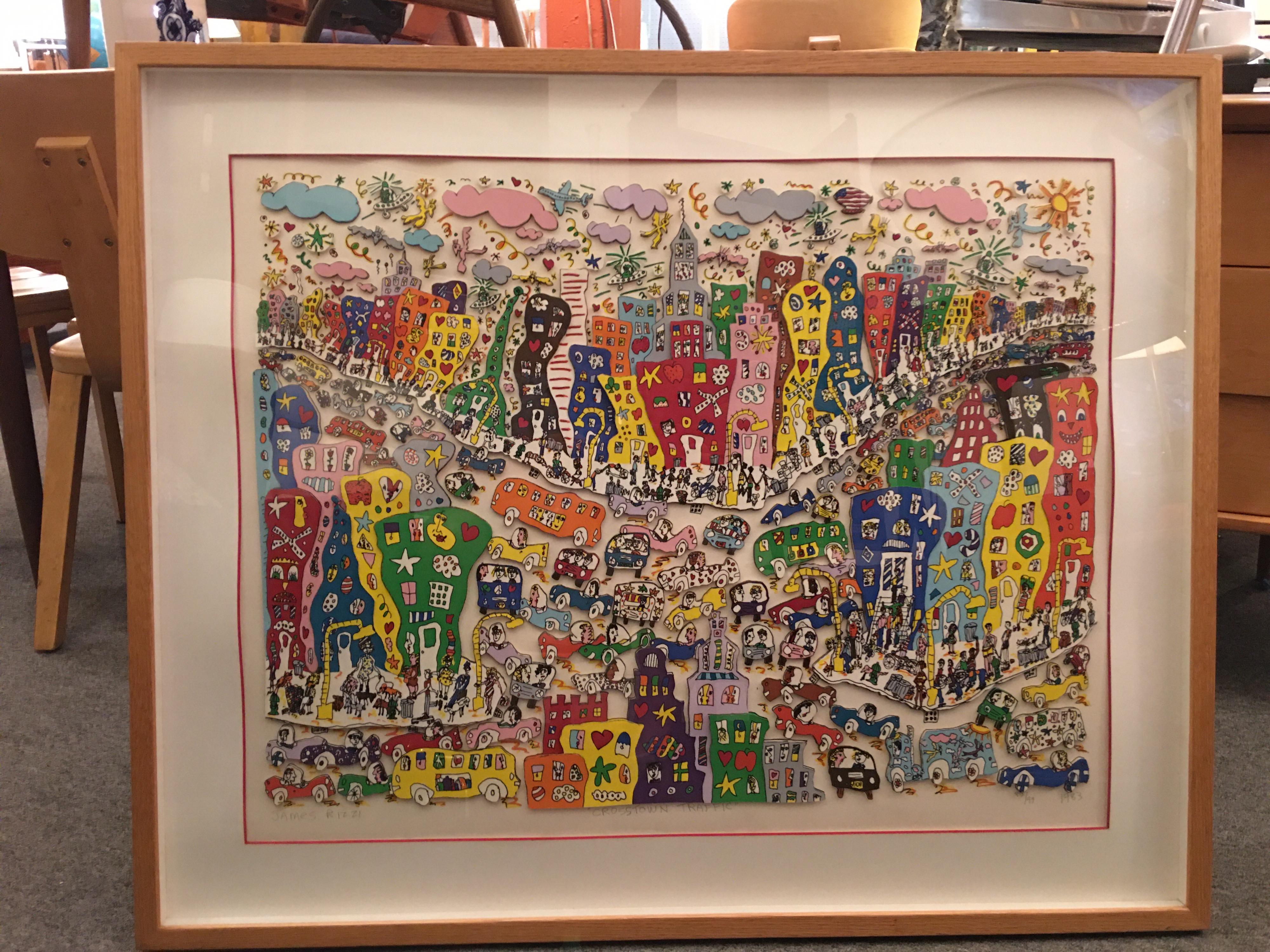 James Rizzi Crosstown Traffic 1983 85/99 4