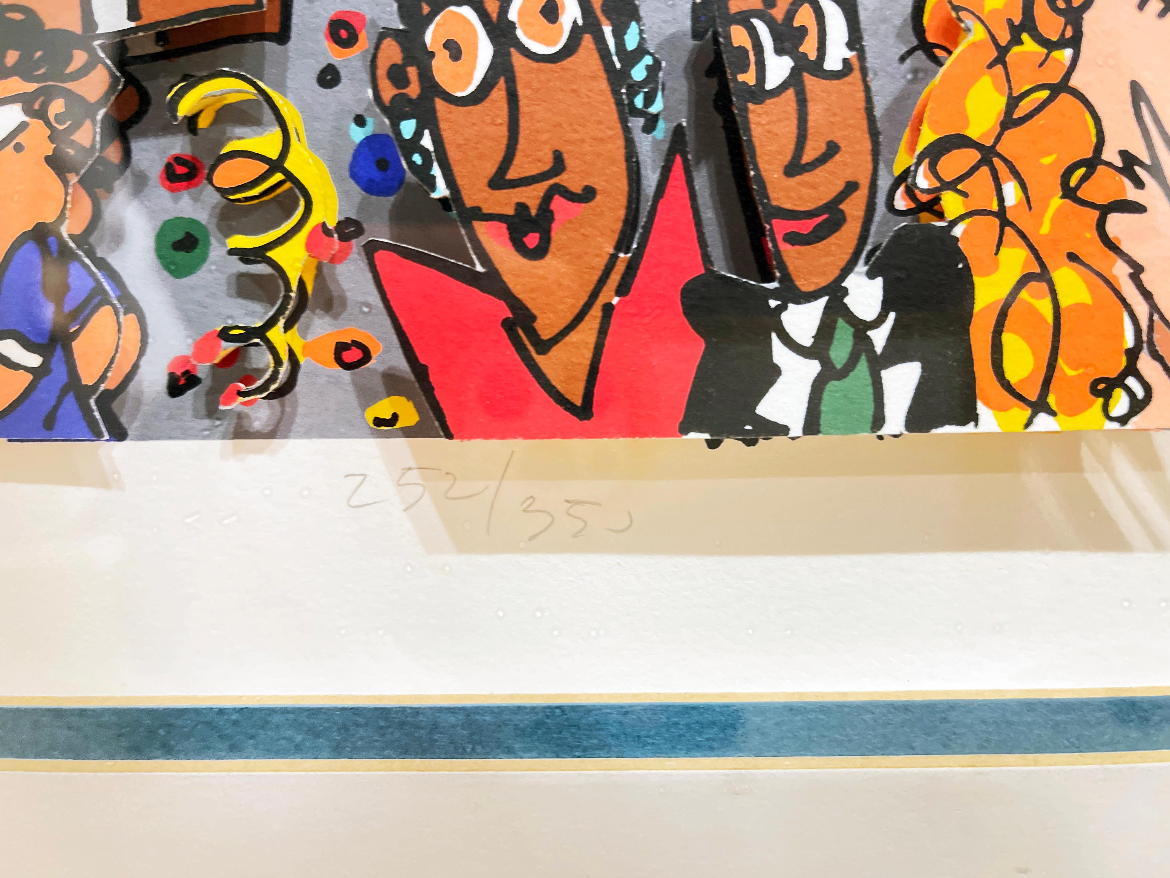 Bon Voyage - James Rizzi - Three Dimensional Color Lithographs 2