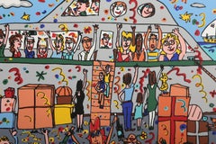 Bon Voyage, litografia Pop Art di James Rizzi