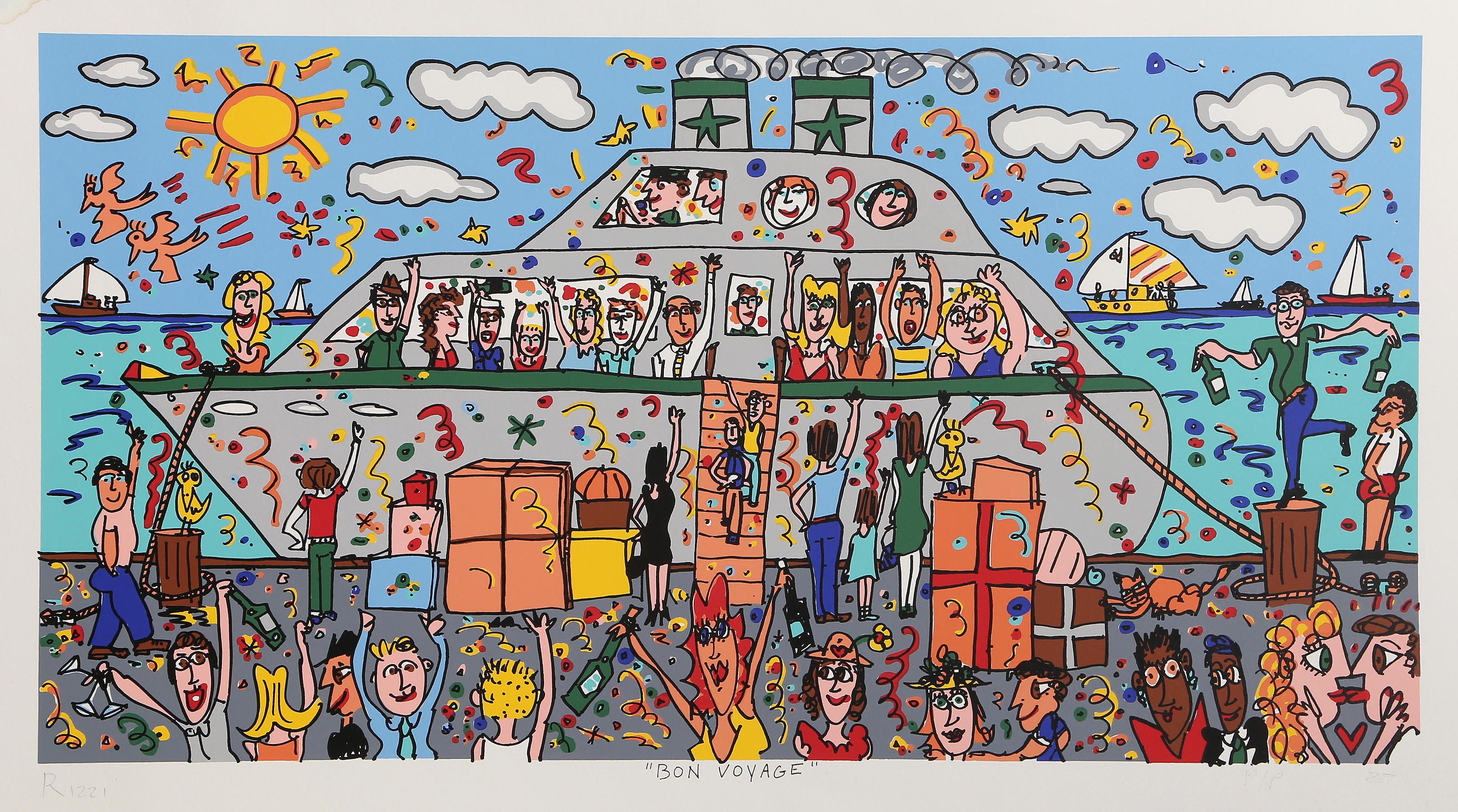 James Rizzi Art - 12 For Sale at 1stDibs | james rizzi art for