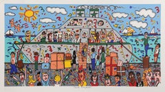 Bon Voyage, litografia Pop Art di James Rizzi