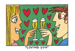 Amarti -Cartolina- James Rizzi