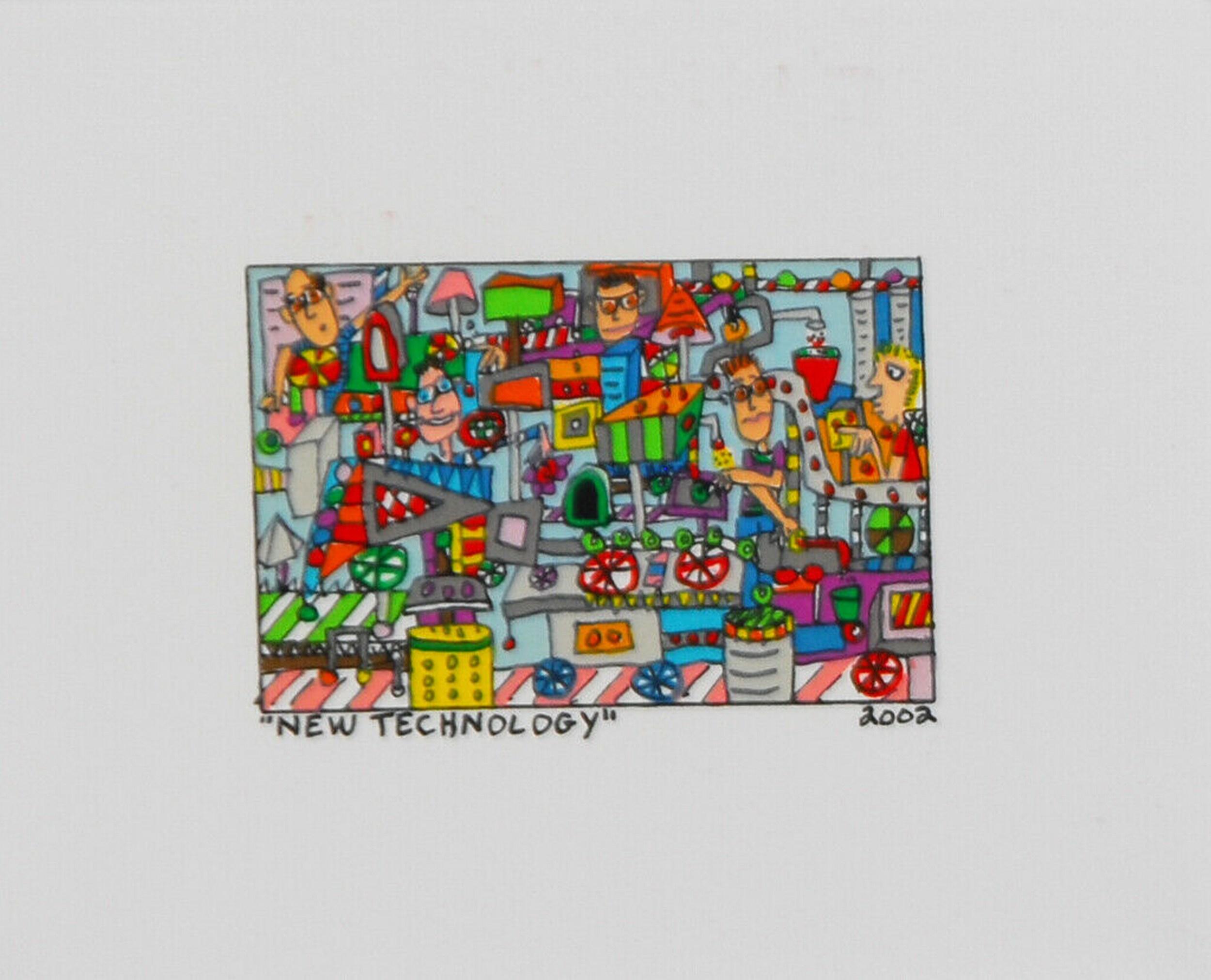 What type of art did James Rizzi do?