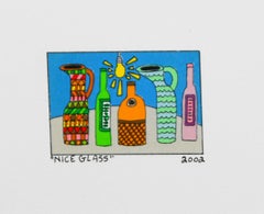 Nice Glass (Iconique, Rizzi, Miniature, NYC, New York City, Pop Art)