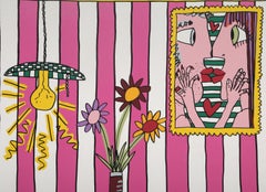 Passionsfrucht, Pop Art Lithographie von James Rizzi