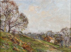 James Rob. Granville Exley (1878-1967) - Framed Oil, Returning to the Farmhouse