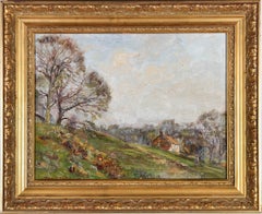 James Rob. Granville Exley (1878-1967) - Framed Oil, Returning to the Farmhouse