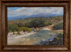 "COW CREEK" JAMES ROBINSON, TEXAS LANDSCAPE