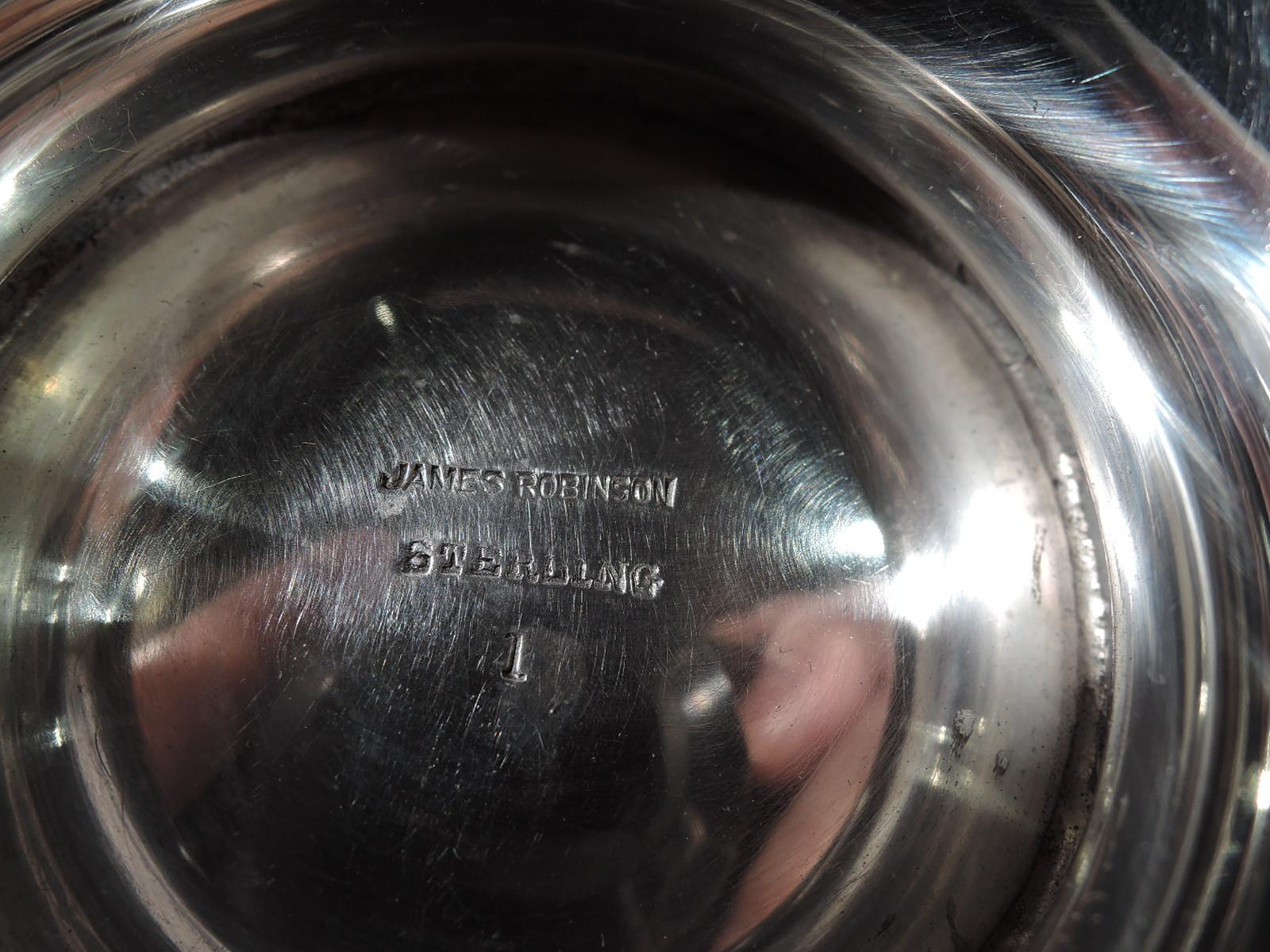 James Robinson Traditional Sterling Silver Covered Urn Trophy Cup In Excellent Condition In New York, NY