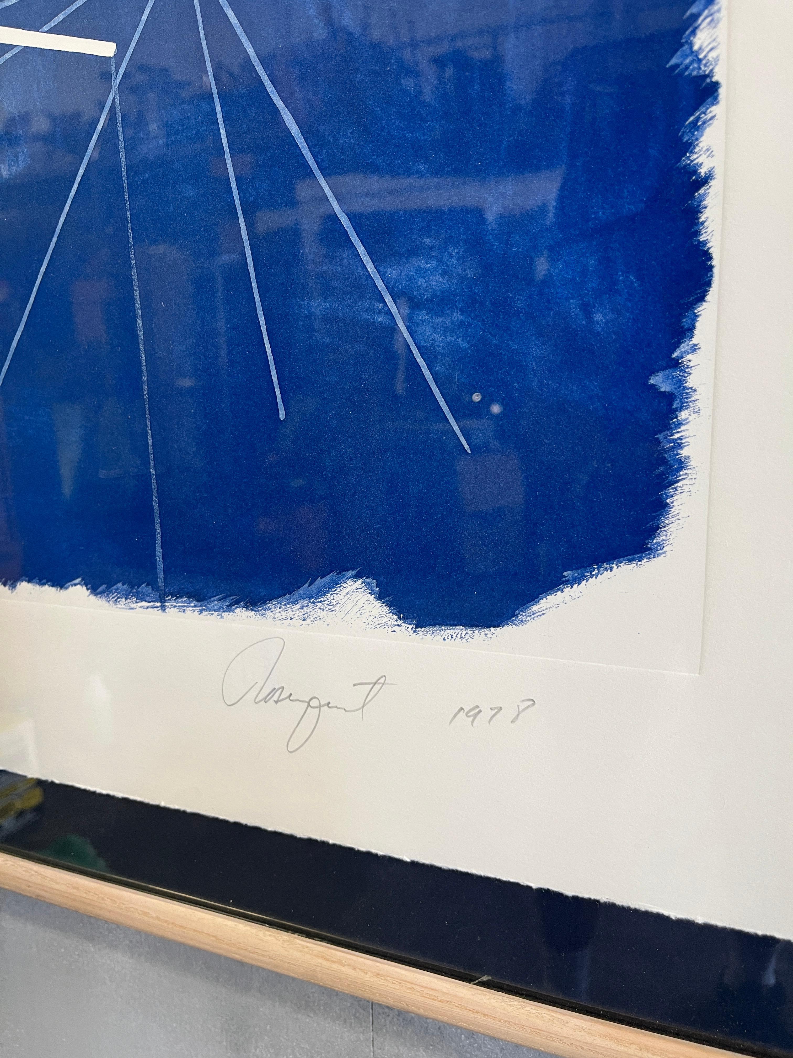 ASTRONOMICAL BLACKBOARD (G.149), 1978, etching, signed in pencil, from the numbered edition of 11/15 AP

 image 17 ¾ x 35 ¾”, full margins

Abstract Art , Pop Art

Frame: 44