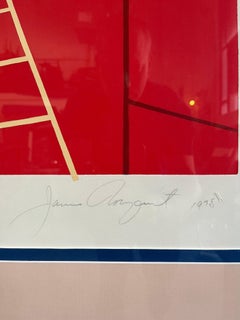 James Rosenquist Grabado " Otras grandes ciudades" AP