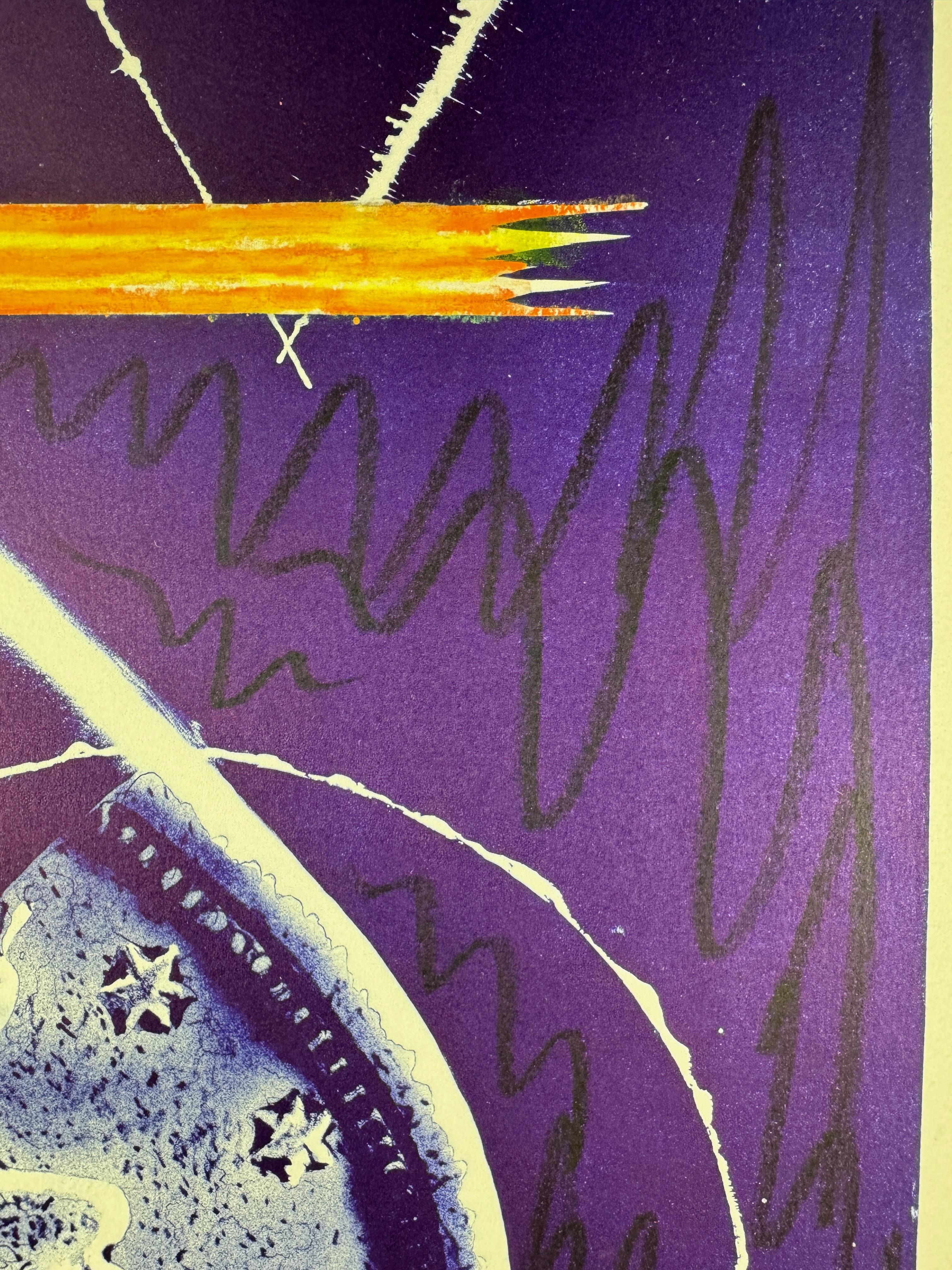 Flame out for Pablo collage by James Rosenquist Picasso For Sale 3