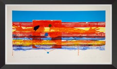 James Rosenquist Window Washer Glass House 1978 Signed Etching Edition of 78