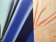 James Rosenquist Pop Art Muskelwagen-Druck in Blau und Orange