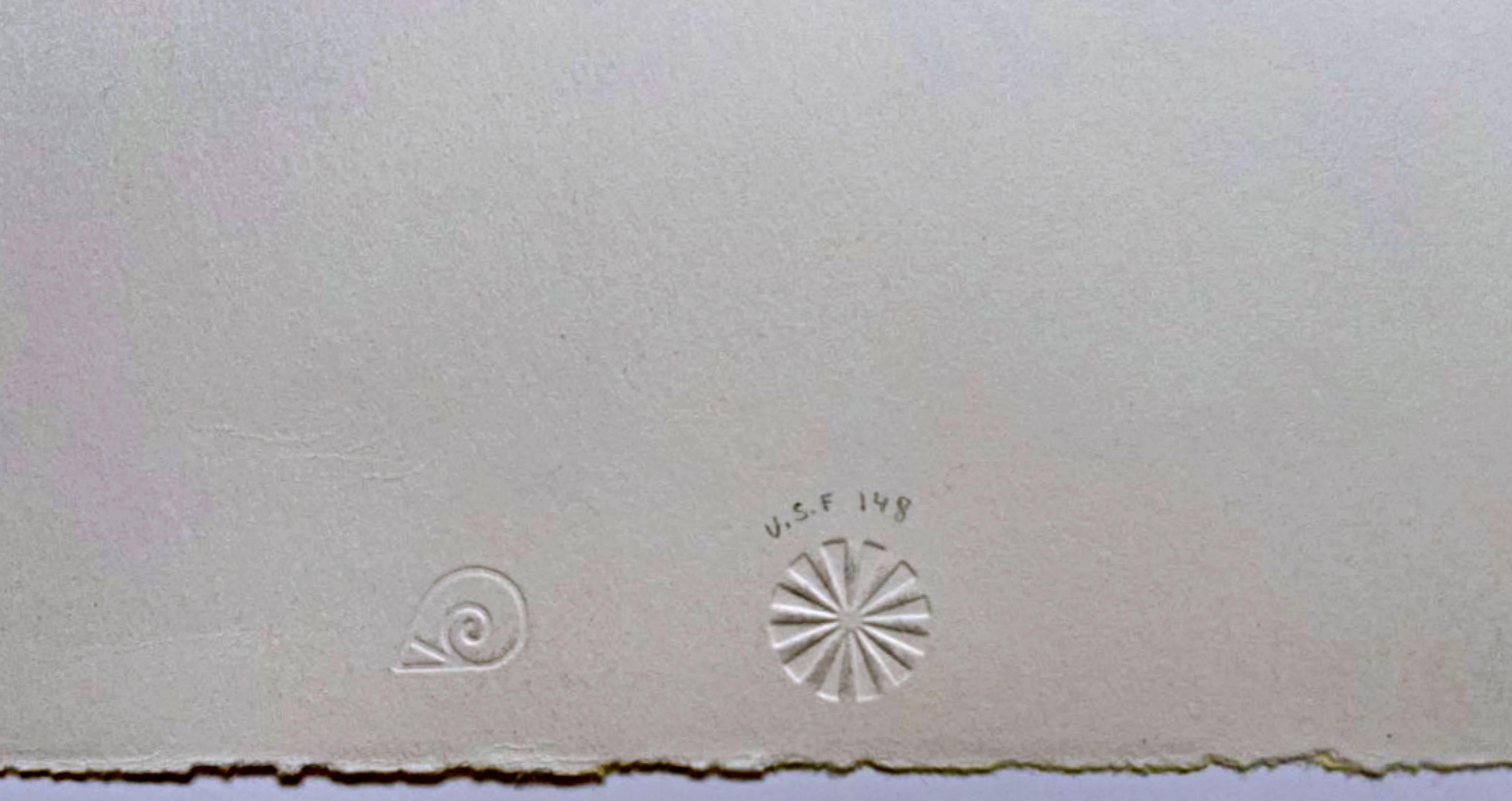 James Rosenquist
Art Gallery, aus dem Nachlass von Nina Castelli und der Collection'S von Ileana Sonnabend (Glenn, 41), 1971
Farblithographie auf Rives BFK Papier
30 × 22 1/2 Zoll
Ausgabe 10/30
Mit Bleistift signiert, nummeriert 10/30 und datiert