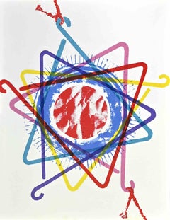 Auto Tire, Dinner Triangle - Lithograph by James Rosenquist - 1975