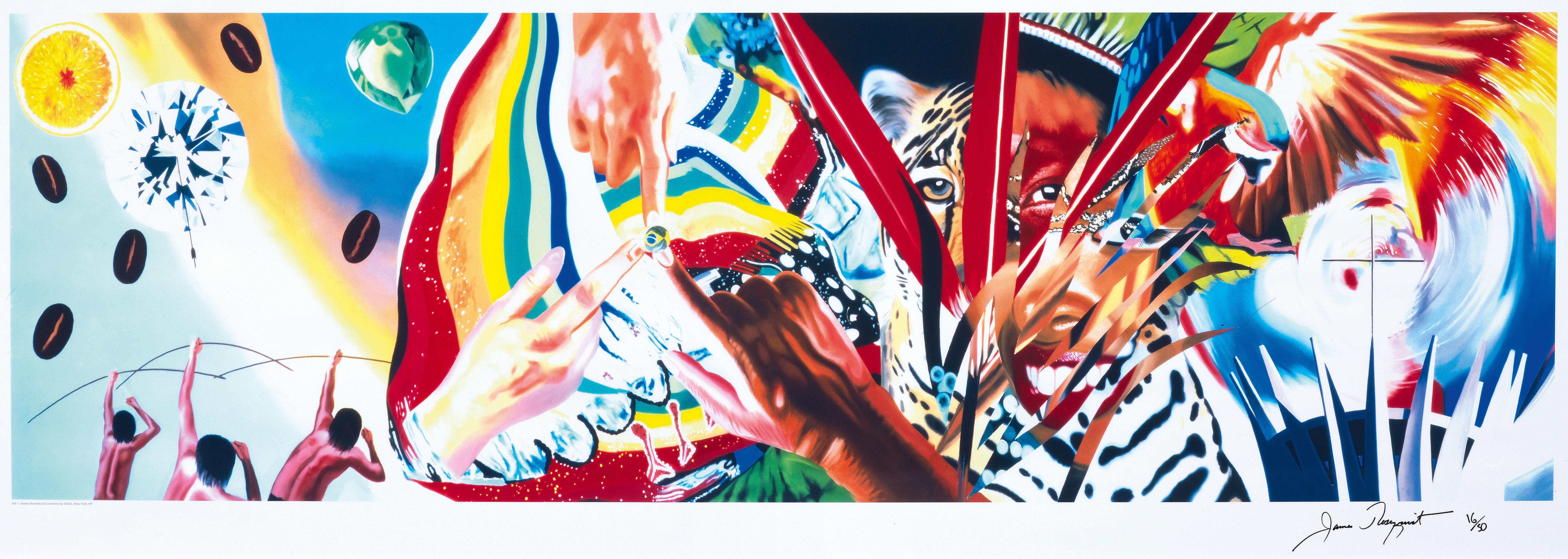 Brésil - Print de James Rosenquist