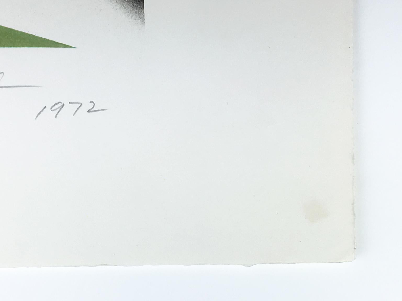 Heller als die Sonne, James Rosenquist: farbenfrohe abstrakte Pop-Art-Regenbogen im Angebot 5